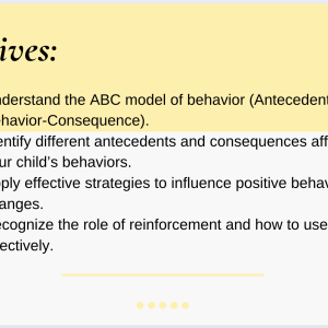 The ABCs of Behavior: ABA Caregiver Education PowerPoint | Functional Behavior Training for Parents & Professionals